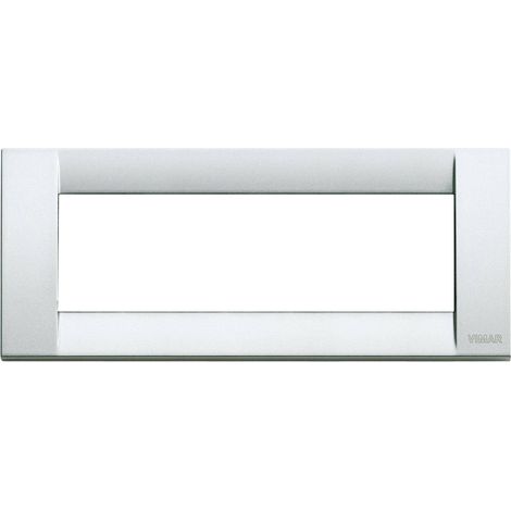 16736.21 Placa Clásica 6M Plata Metalizada Idea