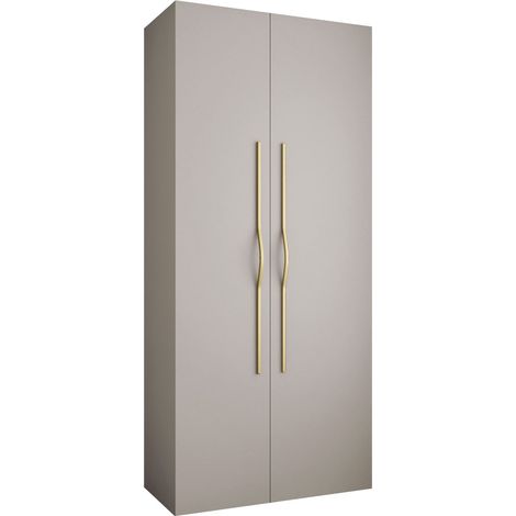 Armario Hartford 562, Cachemira, 246x110x52cm, Puertas de armario: Con bisagras, Número de estantes: 6