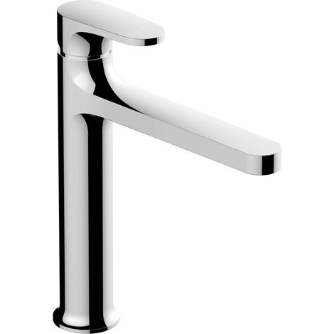 RAK Portofino Chrome Mid Height Basin Mixer Tap - RAKPOR3016C (1/2)