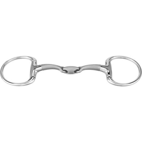 Bocado Sprenger satinox eggbutt double jointed anillas fijas doble articulación