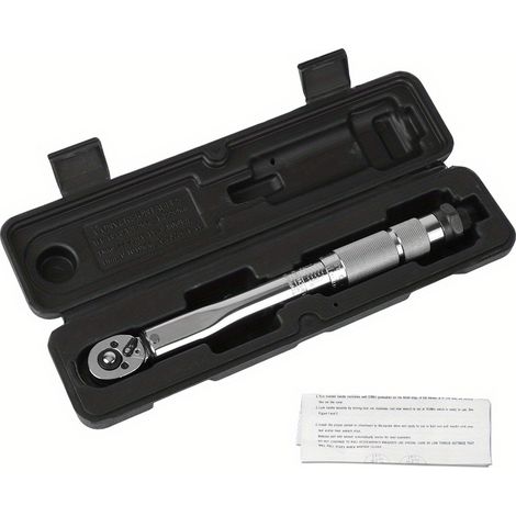 Professioneller, verstellbarer Drehmomentschlüssel, 1/4 Zoll Steckschlüssel, Handwerkzeug (1/5)