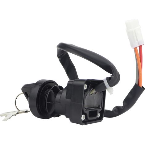 kigbf-Accessoires moto : Serrure de porte électrique 37110-07G30 pour Kawasaki KFX400 27005-S012