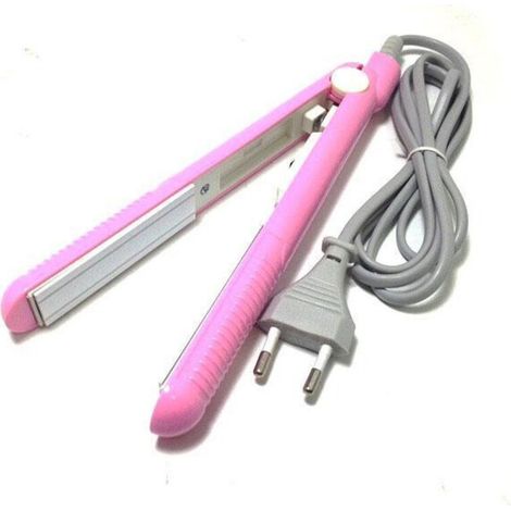 SN010 Piastra per capelli da viaggio per capelli lisci, rivestimento in ceramica, 160° (1/4)