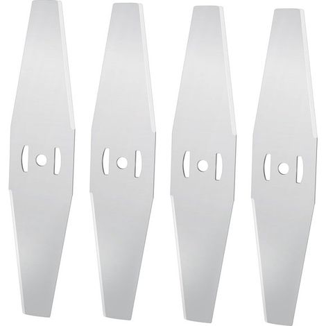 4 lame per tagliaerba, lame di ricambio per tosaerba, lama di ricambio per sega metallica per tosaerba, apertura 5 mm, lame per tagliaerba, accessori (1/5)