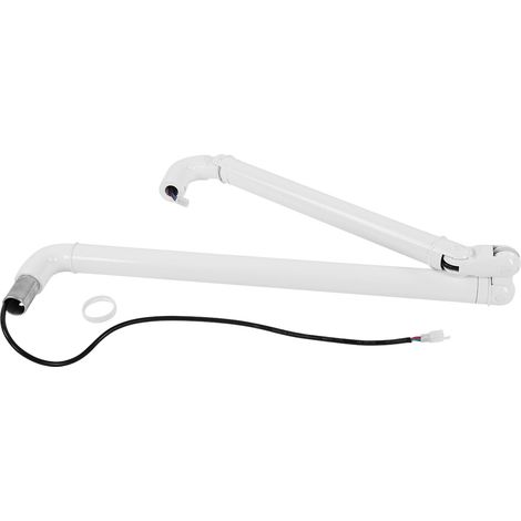 Bras de lampe de fauteuil dentaire, bras de direction blanc, installation facile, alliage d'aluminium Durable et stable pour l'unité (1/5)
