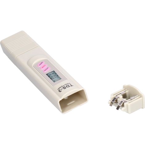 TDS-Messgerät, digitales Wassermessgerät, tragbarer Wasserqualitätsprüfstift 0‐9990 ppm (1/5)