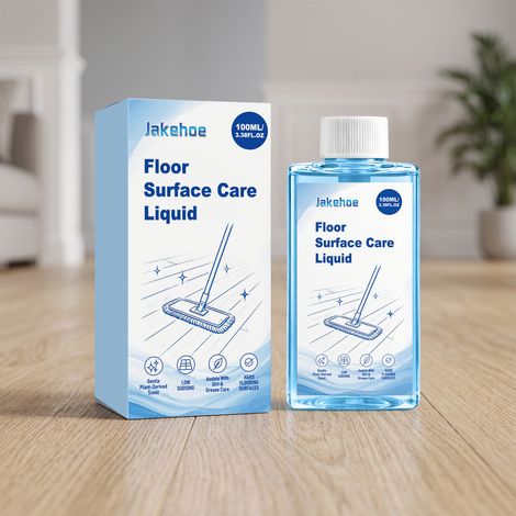 Flüssiger Bodenreiniger für Fliesen und Holzböden, Fleckenentferner, Glanzverstärker, kein Nachspülen erforderlich – 100 ml -- DTEKGAZ (1/5)