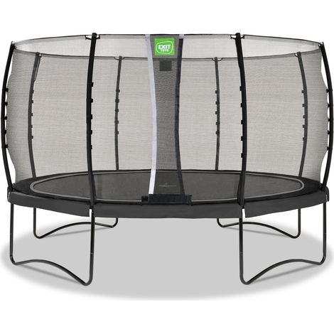 Trampoline EXIT Allure Classic ø427cm - noir (1/5)