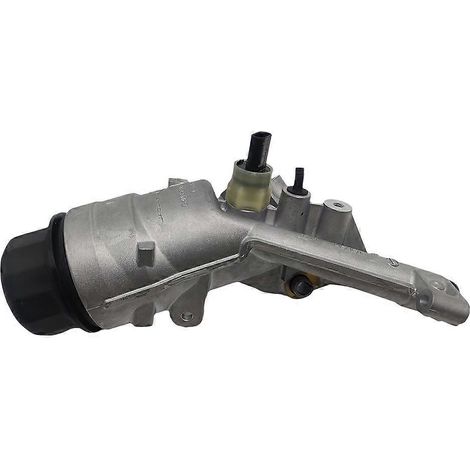 Ölfiltergehäuse aus Aluminium mit Kühler LR097159 für (1/5)