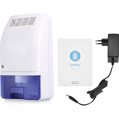Déshumidificateur d'air 700 ml ultra silencieux et portable, absorbeur d'humidité pour la chambre à coucher (1/5)