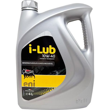 Olio Motore per Autovetture 10W40 Eni i Lub 4 Pezzi 4 lt