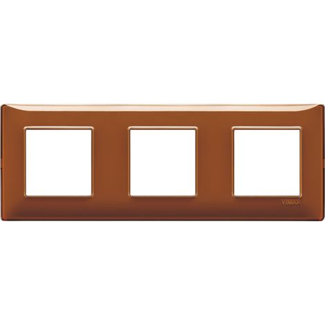 VIMAR - 14644.49 Placca 6M (2+2+2) int71 Reflex tabacco