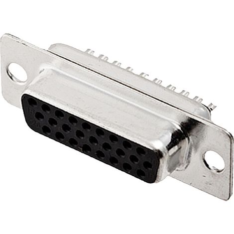 encitech HDS-26-F-T-B-S 2101-0300-12 D-SUB Buchsenleiste 180 ° Polzahl: 26 Lötkelch 1 St. Tray (1/2)