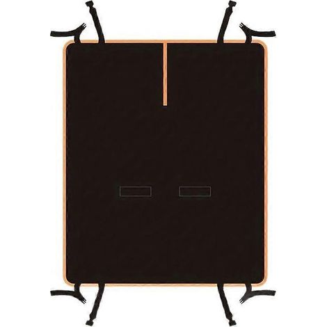Tapis de voiture universel pour animaux de compagnie, siège arrière, imperméable, résistant à l'humidité et aux rayures. (1/5)