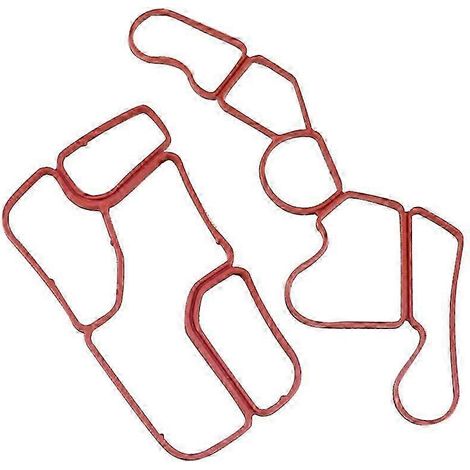 Boîtier de filtre à huile moteur + joint de carter de distribution 2721840280 pour Mercedes-Benz W203 W204 CL203 2721840080 2721840380 HF (1/5)
