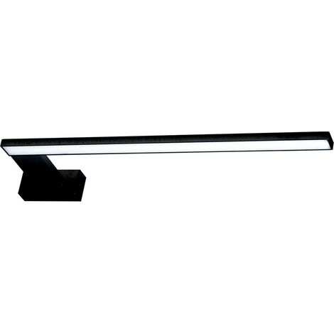 Applique murale LED Milagro SHINE 11W noire IP44 45cm (1/5)
