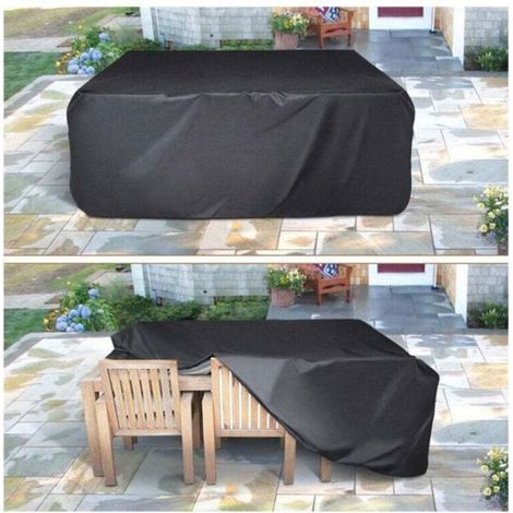 Housse De Protection - Mobilier De Jardin - 120x60x90 Cm - Imperméable Coupe-Vent Résistant Aux UV - 1 Pièce (1/4)
