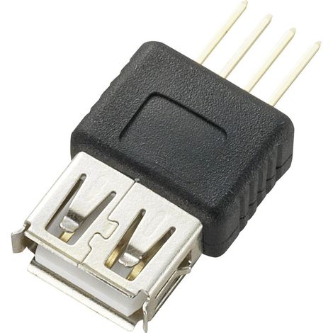 USB-Steckverbinder Printmontage Buchse, gerade Typ A USB-Buchse Typ A 774854 TRU COMPONENTS Inhalt:
