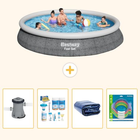 Bestway Bestway Fast Set Ronde - 457x84 cm - 5-pièces  S282 (1/5)