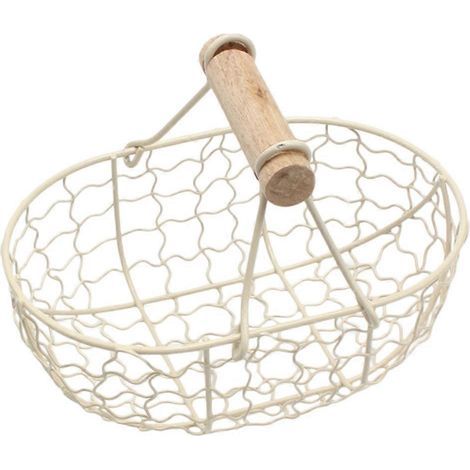 Kreativer Aufbewahrungskorb für Küche, Obstkorb, Brotkorb, Schreibtisch-Organizer (beige) – 18,00 x 12,00 x 6,50 cm – Beige (1/4)