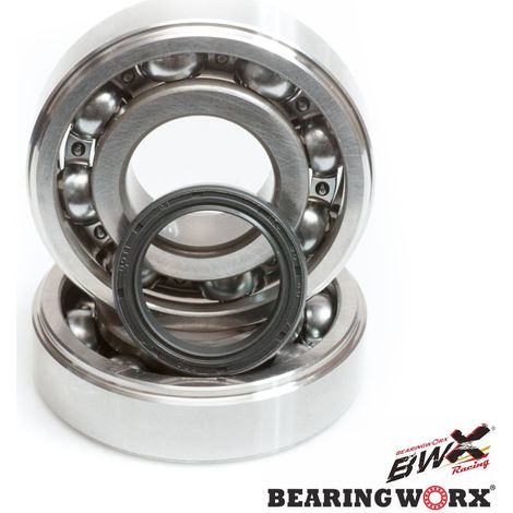 BEARING WORX Kurbelwellenlager mit Dichtungen Kawasaki KX 125 88-07 (NTN) (Hergestellt in Japan) (24-1008)