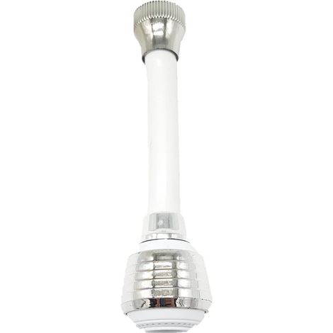 TRADE SHOP - Rompigetto Per Lavello Prolunga Adattatore Rubinetto Per Cucina Bagno Bianco 87152 -