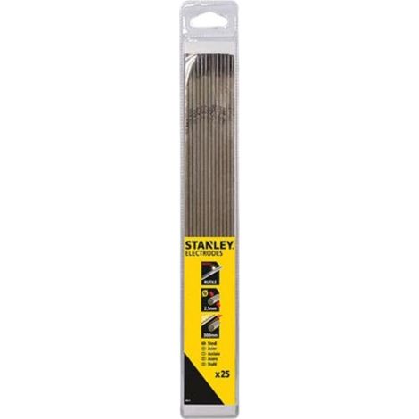 Soudage Stanley - électrodes Rutiles D 2,5x300 (25 Pcs Sous Blister) (1/3)