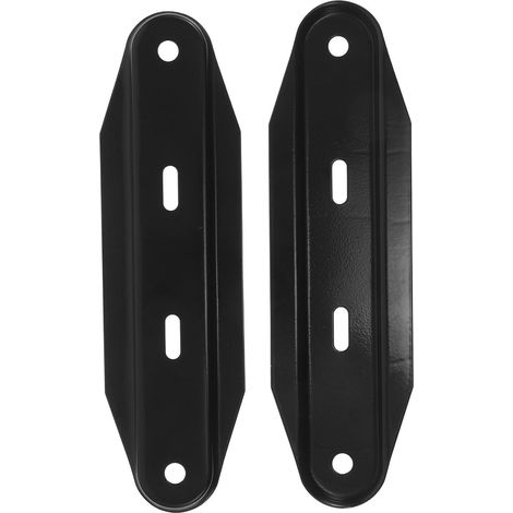 CCYKXA 2-teiliger Heizkörperträger mit Rollen, Metallfuß, Ersatzteil für Elektroheizungen, 17,5 cm Montagehöhe, für den Innenbereich (1/5)