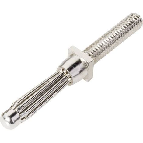 Schnepp ES 4000 Spina di test Spina verticale Ø perno: 4 mm Argento 1 pz.