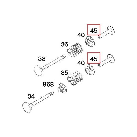 Original BRIGGS & STRATTON Rasenmähermotor Stößel 690548