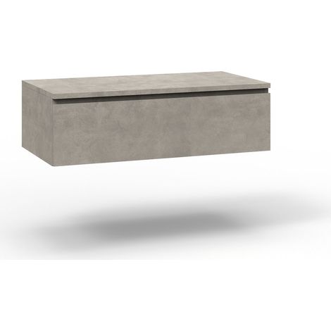 Base con top 1 cassetto YOKA avana pietra (1/3)