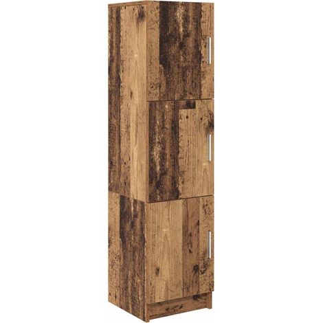Maison Exclusive - Haut Armoire Bois ancien 31.5 x 32 x 122.5 cm (1/5)