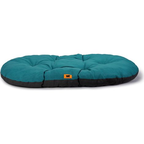 Ferplast RELAX C Cuscino imbottito in cotone per cani e gatti Ferplast RELAX. Double-face, abbinabile a cucce cane e gatto da interno.. Variante 89/10 - Misure: 85 x 55 cm - Ottanio
