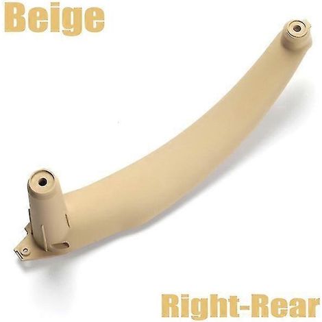 Poignée de porte intérieure gauche/droite passager, garniture de remplacement pour BMW X5 X6 E70 E71 E72 2007-2013 - Poignées de porte intérieures - Beige - Arrière droit (1/5)