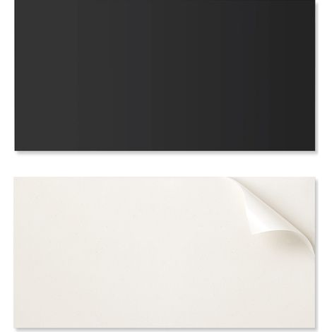 Azulejos de PVC con motivo decorativo, f谩cil de usar, para comedor, color grafito oscuro, 10x40x20 cm.