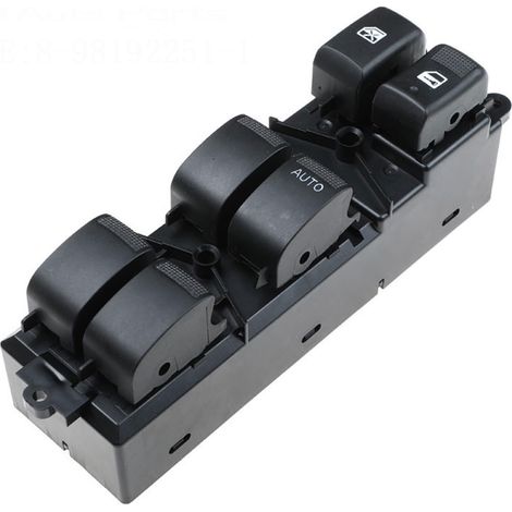 Applicable Commutateur de commande de vitre électrique Pour le nouveau commutateur de commande de vitre électrique 8-97417469-0 8-98192251-1 8-974174690 8-981922511 pour Isuzu pour DMax pour Dmax pour (1/5)