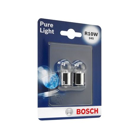 Bosch R10W Pure Glühbirnen 12V 10W - 2 Stück