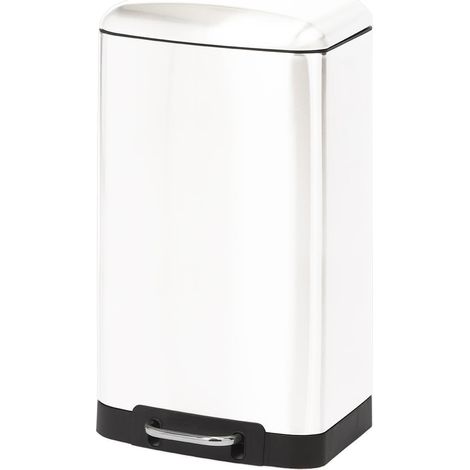 CUBO PEDAL RECTANGULAR METALICO CROMADO (1/5)
