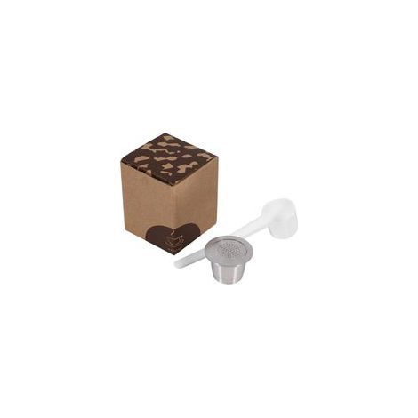 Cápsulas de café reutilizables de acero inoxidable – Juego de 4 cápsulas aptas para lavavajillas para máquinas de cápsulas domésticas