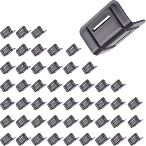 Coin de Protection pour Sangle d'Arrimage de 20mm de Largeur - 50 Pièces - 45x25x25mm - Équerre de Protection pour Camion - Angle de Protection Sangle Arrimage - Protège Bord (1/5)