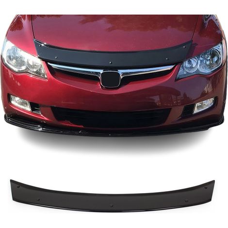 Deflecteurs d'air Capot de Voiture pour Honda Civic 2006-2011 Acrylique Noir (1/5)