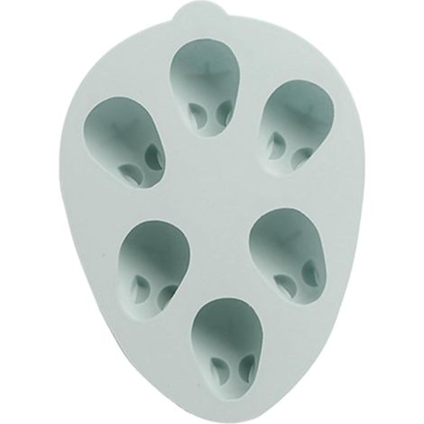 6-loch 3d Hasenkuchenform aus Silikon Flexible Backform für Selbstgemacht Kekse und Pudding Cartoonartige Hasenform Backofen und Mikrowellengeeignet (1/5)
