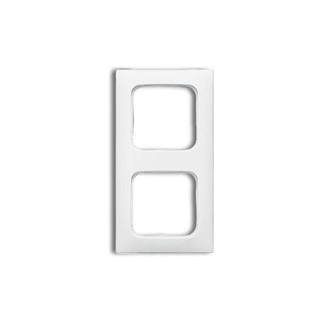 Busch-Jaeger Rahmen 2-fach aws, f.Kanalabdeck. 2512-214K-102 (1/5)