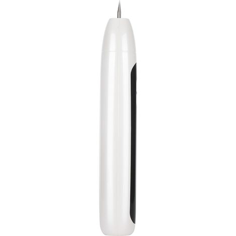 Appareil pour enlever les taches de rousseur, les grains de beauté, les taches brunes et les verrues du visage (stylo blanc à 12 vitesses) (1/5)