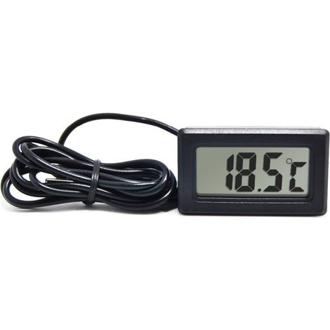 LCD-Thermometer mit PT-2-Sonde