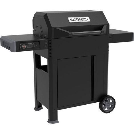 Barbecue à charbon connecté avec allumage automatique – Surface de cuisson 3516 cm² – Contrôle de température Wi-Fi – Ventilateur DigitalFan – Masterbuilt