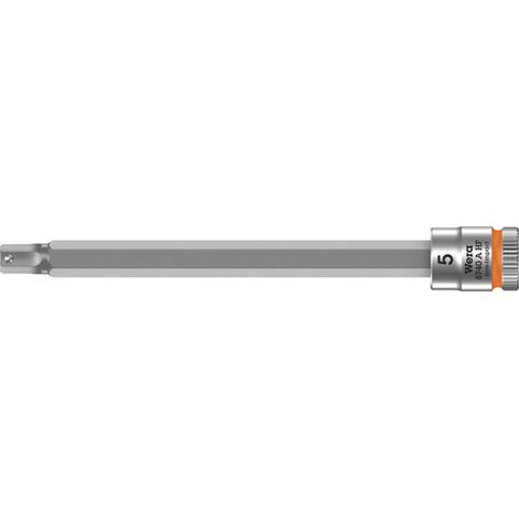WERA Schraubendrehereinsatz lang 8740AHF Innensechskant, 5 x 100 mm, 1/4"