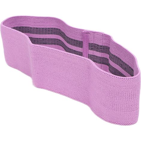 Sangle de Fitness Anti-Dérapante pour Entraînement, Yoga et Rééducation - Violet (1/5)