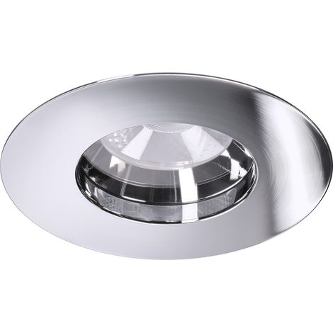 Downlight Play IP65 Round Fixed 6.4W Blanco Neutro 4000K CRI 92 48.5º Cromo I, Iluminación Exterior