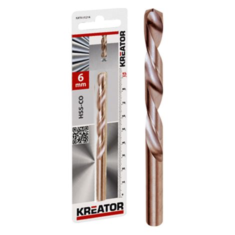Punte per metallo HSS Cobalto Ø 2mm - 2 pezzi KREATOR